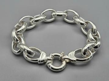Zilveren jasseron armband nieuw. 2025/422 beschikbaar voor biedingen