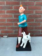Kuifje met Bobbie beeld, Ophalen, Kuifje, Gebruikt, Beeldje of Figuurtje