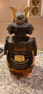 Nikka Gold & Gold met metalen Samurai harnas, Ophalen of Verzenden