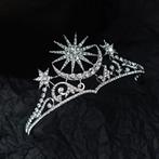 Barokke Ster Tiara - Bruidskroon met Kristallen & Strass, Verzenden, Nieuw