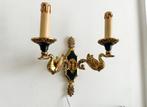 Prachtige antieke zwanen wandlamp, Ophalen of Verzenden, Zo goed als nieuw