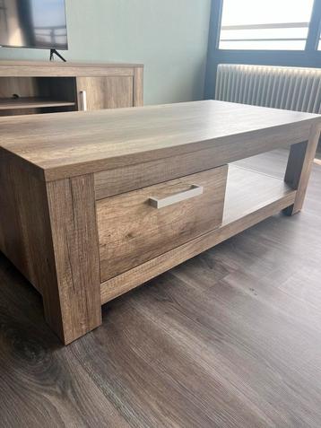 Salontafel met lade 120x60x42 cm beschikbaar voor biedingen