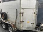 Veetrailer trailer veekar opknapper geremd, Gebruikt