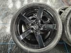 Originele Audi Velgen 21inch met Banden Black, Gebruikt, 255 mm, Banden en Velgen, Personenwagen