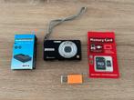 Panasonic Lumix DMC-F3 digitale fotocamera CCD sensor SD, Gebruikt, 12 Megapixel, Compact, Ophalen of Verzenden