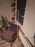 Sta lamp 152 cm hoog wit en goud, Huis en Inrichting, Ophalen, Zo goed als nieuw, 150 tot 200 cm