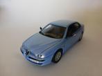 Solido Alfa Romeo 156 blauw in metalen blik, Hobby en Vrije tijd, Modelauto's | 1:43, Ophalen of Verzenden, Nieuw, Auto, Overige merken