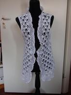 HANDGEHAAKT HESJE MAAT 42-44, HUISGEMAAKT, Wit, Maat 42/44 (L), Nieuw