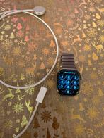 Apple Watch Series 10 (GPS + Cellular) 42mm Titanium, Sieraden, Tassen en Uiterlijk, Smartwatches, Ophalen, Afstand, IOS, Zo goed als nieuw