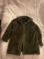Donker groene teddy winter jas, Ophalen of Verzenden, Gedragen, Maat 38/40 (M), Groen