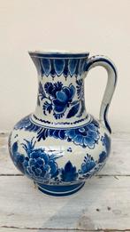 Oude Delfs blauwe kan/ Porseleynen fles, Ophalen of Verzenden