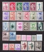 België 1957 compleet jaar, Postzegels en Munten, Postzegels | Europa | België, Ophalen, Postfris, Spoor van plakker