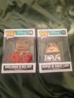 Funko Pop Oogie Boogie In Dice Cart + Mayor In Ghost Cart, Ophalen of Verzenden, Zo goed als nieuw