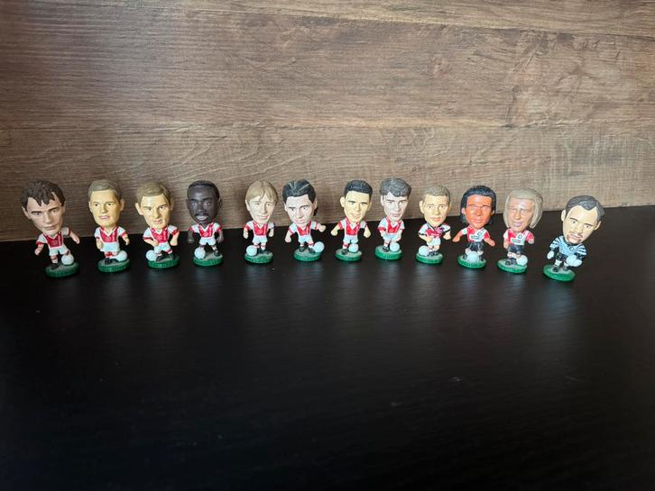 12 Staatsloterij 1996/97 poppetjes Ajax Feyenoord PSV, Verzamelen, Poppetjes en Figuurtjes, Zo goed als nieuw, Ophalen of Verzenden