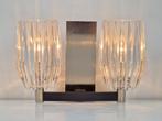 Vintage wandlamp chroom glas design lamp ‘60 mid century, Huis en Inrichting, Lampen | Wandlampen, N, Ophalen of Verzenden, N
