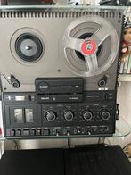 Philips N4504 Bandrecorder + 12 Banden - Prima Staat!, Audio, Tv en Foto, Bandrecorders, Ophalen of Verzenden, Bandrecorder, Met banden