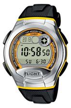 CASIO COLLECTION W752-9B Light horloge mannen waterdicht, Nieuw, Ophalen of Verzenden, Zwart, Waterdicht