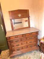 Antieke commode met marmeren blad, Antiek en Kunst, Antiek | Meubels | Kasten, Ophalen of Verzenden