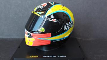 Helm AGV Valentino Rossi VR46 Moto GP 2004 Yamaha 1:5 Pol beschikbaar voor biedingen