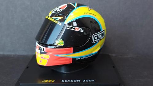 Helm AGV Valentino Rossi VR46 Moto GP 2004 Yamaha 1:5 Pol, Hobby en Vrije tijd, Modelauto's | 1:5 tot 1:12, Nieuw, 1:5 t/m 1:8