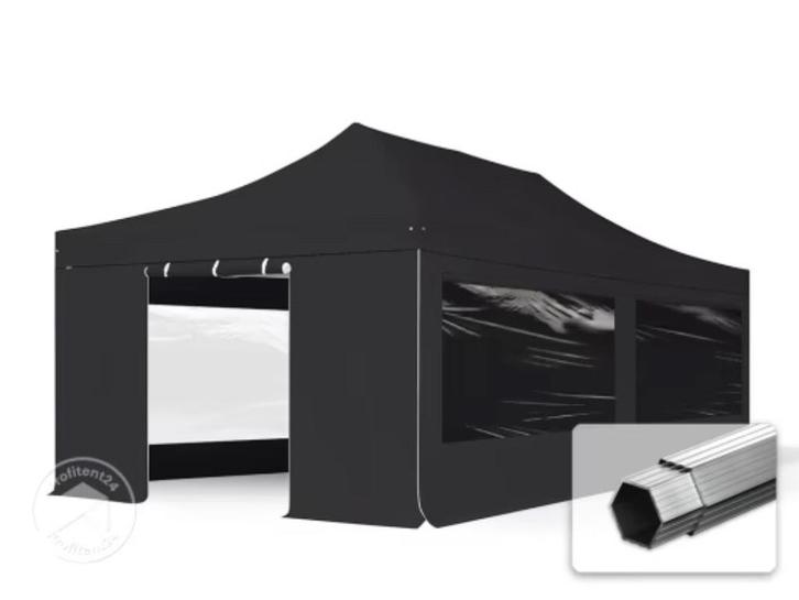 4x8 easy up tent met wanden en hoes, Tuin en Terras, Partytenten, Gebruikt, Partytent, 2 meter of meer, 5 tot 8 meter, 4 tot 6 meter