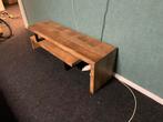 Houten TV meubel, Ophalen, 100 tot 150 cm, Nieuw, Minder dan 100 cm