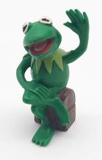 Muppets Kermit de Kikker pvc figuur Schleich jaren '70, Ophalen of Verzenden, Zo goed als nieuw