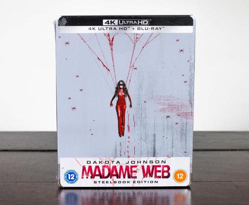 Madame Web 4K UHD + Blu-Ray STEELBOOK (UK Import), Cd's en Dvd's, Blu-ray, Nieuw in verpakking, Actie, Ophalen of Verzenden