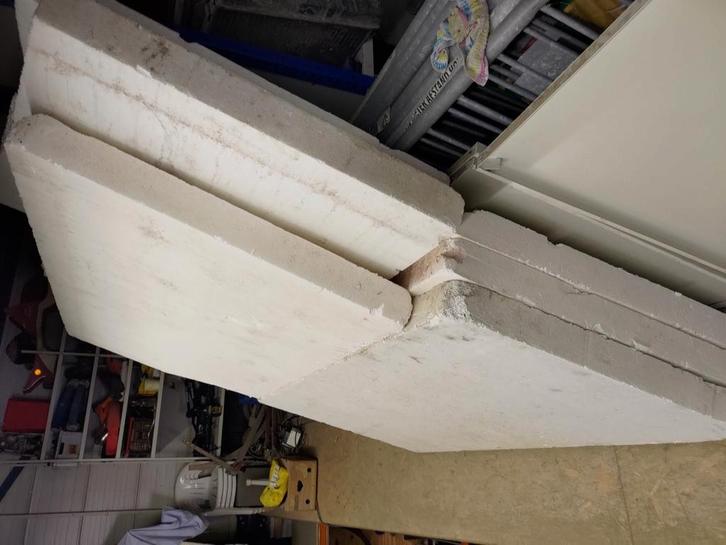 Eps isolatie, Doe-het-zelf en Verbouw, Isolatie en Afdichting, Zo goed als nieuw, Piepschuim (Tempex), 8 tot 12 cm, 15 m² of meer