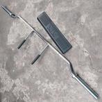 Olympische safety squat barbell 220cm + Atx Squat Blok, Ophalen, Zo goed als nieuw, Overige typen
