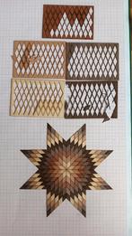 Mozaïek met hout !, Ophalen of Verzenden, Nieuw, Overige thema's, Overige typen