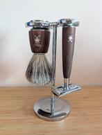 Muhle Scheerset Rytmo Essenhout (3-delig), Ophalen of Verzenden, Zo goed als nieuw, Gehele gezicht