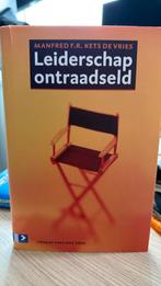 M.F.R. Kets de Vries - Leiderschap ontraadseld, Sociale wetenschap, Ophalen of Verzenden, Zo goed als nieuw, M.F.R. Kets de Vries