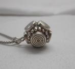 Zilveren ketting met aparte hanger nr.1362, Sieraden, Tassen en Uiterlijk, Kettingen, Met hanger, Verzenden, Zo goed als nieuw