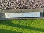 Vintage hand gemakte deur handvaat van aluminium, Doe-het-zelf en Verbouw, Deuren en Horren, 80 tot 100 cm, Ophalen of Verzenden
