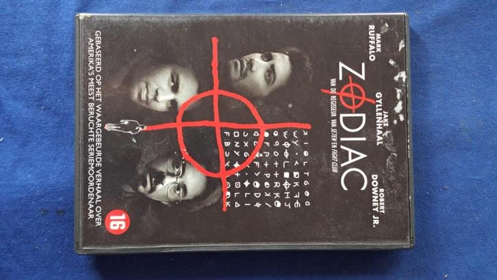 Zodiac "Jake Gyllenhaal, Mark Ruffalo", Cd's en Dvd's, Dvd's | Thrillers en Misdaad, Zo goed als nieuw, Actiethriller, Vanaf 16 jaar