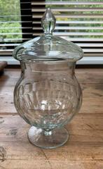 Antieke vruchten bowl van geslepen glas, Ophalen