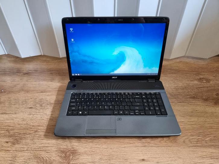 Acer Aspire 7740G Laptop | i7 620m | SSD | Extra accu, Computers en Software, Windows Laptops, Gebruikt, 17 inch of meer, SSD