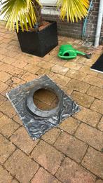 Dakdoorvoer schuin dak Lood Houtkachel, Doe-het-zelf en Verbouw, Buizen en Afvoer, Gebruikt, Overige typen, Ophalen of Verzenden