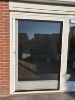 Plissé Hordeur voor schuifpui H 192,0 X B 132,5 X D 4,0 cm, Ophalen, Gebruikt, 120 cm of meer, Hordeur