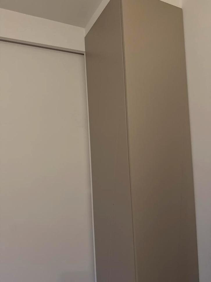 Twee Pax kasten grijsbeige 50cm, Huis en Inrichting, Kasten | Kledingkasten, Gebruikt, 200 cm of meer, 50 tot 100 cm, 50 tot 75 cm