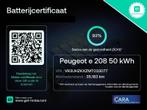 Peugeot e-208 EV ALLURE PACK 50 KWh ACCU= 93% +SNELLADEN GAR, 15 min, Gebruikt, Parkeersensor, 1430 kg