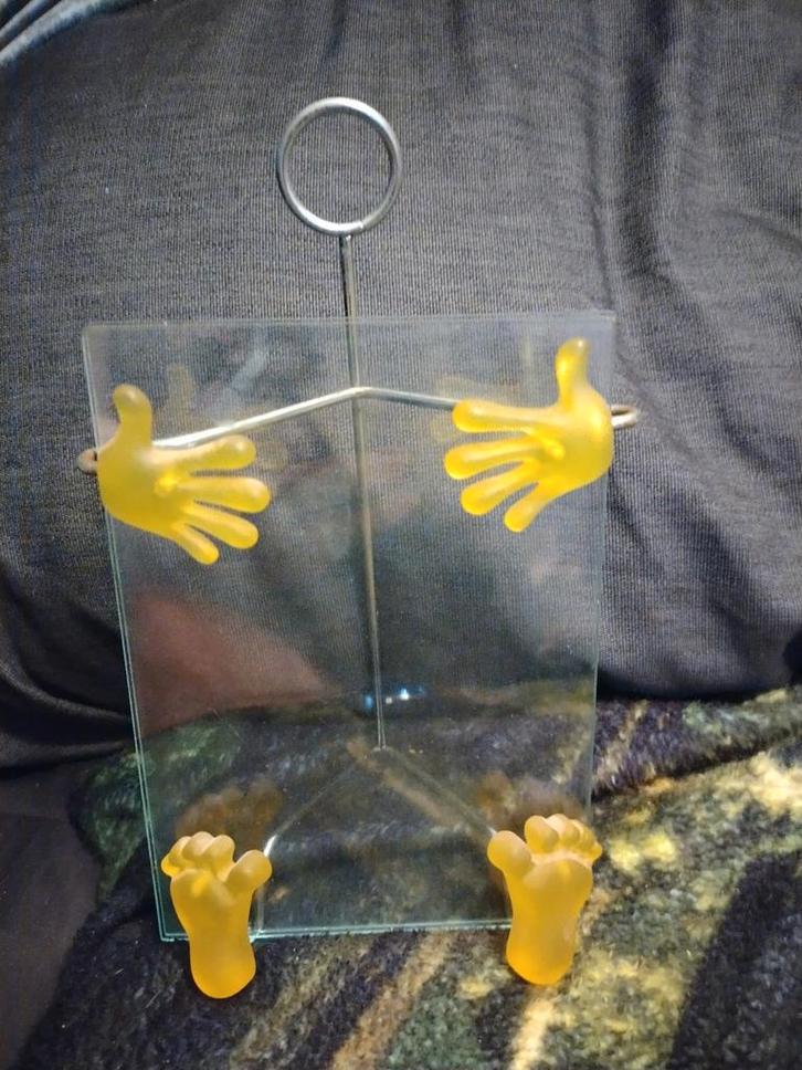 Design fotolijst poppetje, Huis en Inrichting, Woonaccessoires | Lijsten, Minder dan 50 cm, Minder dan 50 cm, Metaal of Aluminium