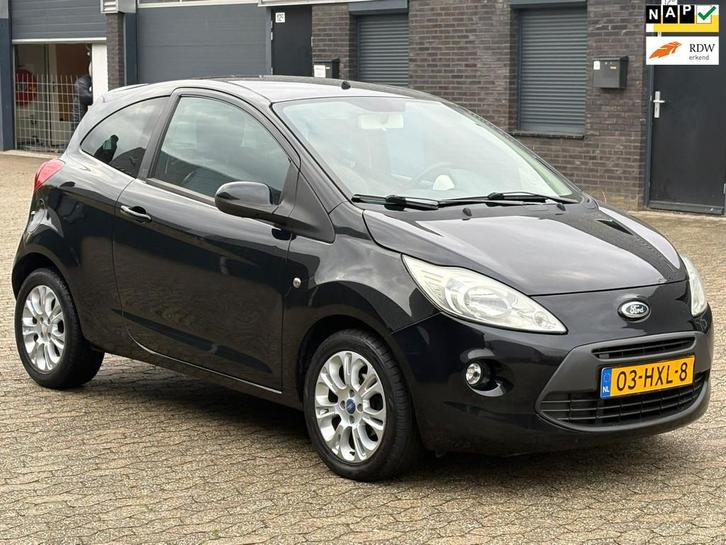 Ford Ka 1.2 Titanium AIRCO NAP APK LICHTMETALEN VELG MISTLAM, Auto's, Ford, Bedrijf, Te koop, Ka, ABS, Airbags, Airconditioning