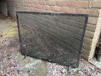 Spatscherm open haard - 66x49 cm, Ophalen, Gebruikt, Vrijstaande haard, Houthaard