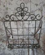 IJzeren kookboek standaard Brocante Vintage Kookboekhouder, Ophalen of Verzenden, Zo goed als nieuw