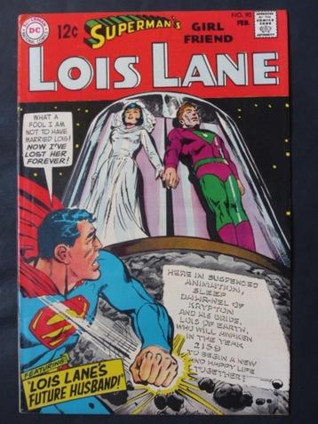 Superman's Girlfriend Lois Lane #90 DC 1969 beschikbaar voor biedingen