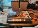 Philips platenspeler met speakers - Vintage set, Ophalen, Philips, Gebruikt, Losse componenten