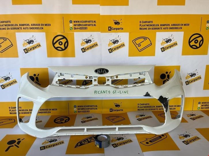 Voorbumper kia picanto 2017-2021 GT-Line origineel bumper, Auto-onderdelen, Carrosserie en Plaatwerk, Bumper, Kia, Voor, Gebruikt