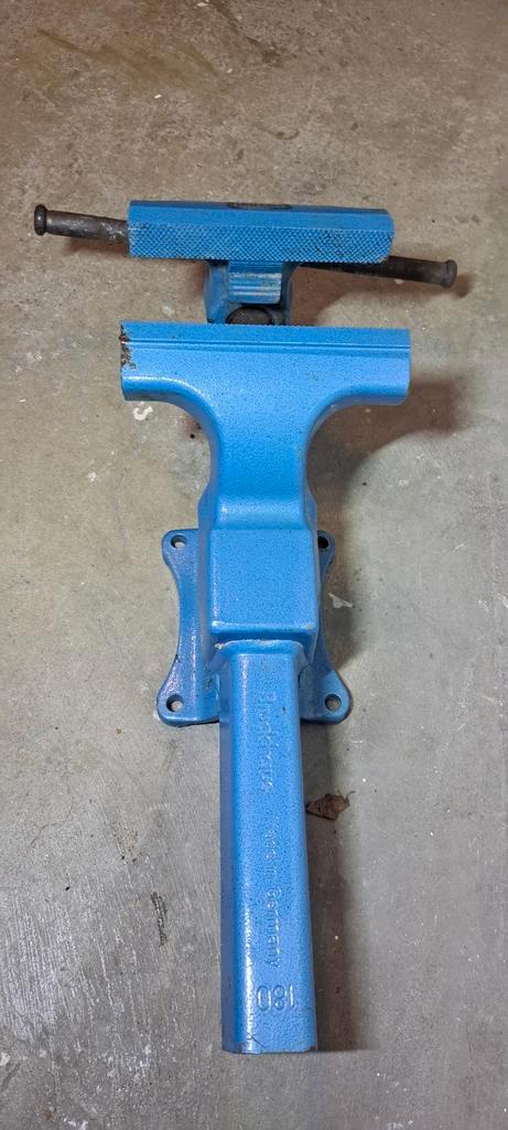 Heuer Front Bankschroef 180mm, Doe-het-zelf en Verbouw, Werkbanken, Gebruikt, Bankschroef, Ophalen